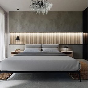 Krištáľový prisadený luster 10xG9/40W/230V čierna