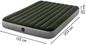 Intex Veľký nafukovací matrac s pumpou pre 2 osoby - INTEX 64763