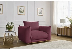 Vínovočervené kreslo Ernest – Bobochic Paris