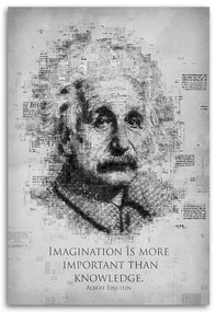 Gario Obraz na plátne Vedec Albert Einstein - Gab Fernando Rozmery: 70 x 100 cm