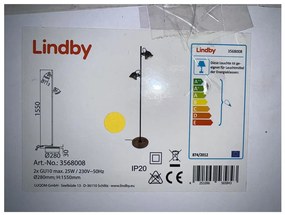 Lindby Lindby - Stojacia lampa SHILA 2xGU10/25W/230V LW1086