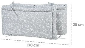 Mantinel do postieľky 170 cm Miffy – Roba