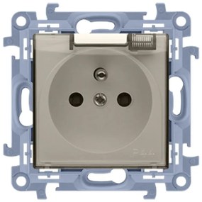 Jednoduchá zásuvka na verziu IP44 s uz. CGZ1B.01/41A