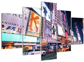 Obraz - New York Theater District (150x105 cm)