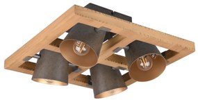 Stropná lampa »Bell«, Trio, 4 plamene