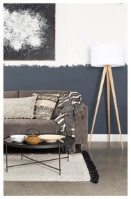 Biela stojacia lampa Zuiver Tripod Wood