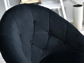 Kreslo Lush 4 (čierna + chrómová). Vlastná spoľahlivá doprava až k Vám domov. 1110247