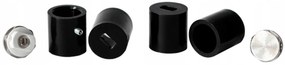 Regnis Etna, vykurovacie teleso 550x580mm, 311W, čierna matná, ETNA580/550/D500/BLACK