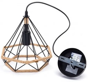 Aigostar - Luster na lanku 1xE27/60W/230V