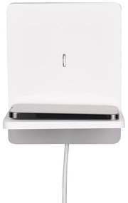 Biele LED stmievateľné nástenné svietidlo Fairfield – Trio