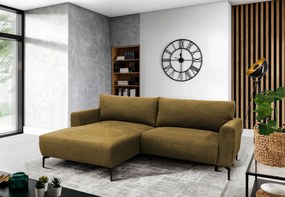 XXXLutz ROHOVÁ SEDAČKA, textil, žltá MID.YOU - Sedačky - 001574005612