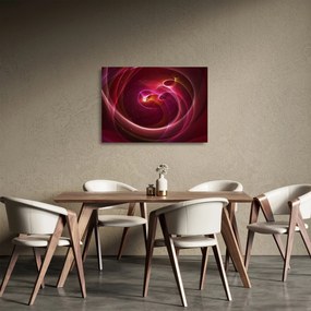 Sklenený obraz - Svetelné linky (70x50 cm)