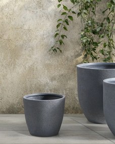 Kvetináč 32 cm Kanie (sivá). Vlastná spoľahlivá doprava až k Vám domov. 1076739
