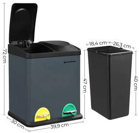 Odpadkový kôš 30l LTB30G