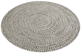 NORTHRUGS - Hanse Home koberce Kusový koberec Braided 105552 Melange kruh – na von aj na doma - 200x200 (priemer) kruh cm