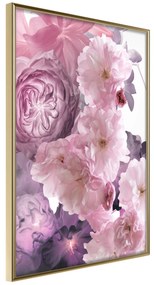 Artgeist Plagát - Fan of Flowers [Poster] Veľkosť: 20x30, Verzia: Zlatý rám
