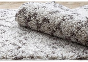Kusový koberec Shaggy Raba krémový atyp 70x300cm