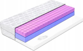 Matrac visco 160x190 pamäťový tvar cube 28 cm relaxačný tvrdý H3