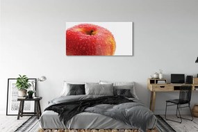 Obraz plexi Kvapôčky vody na jablko 125x50 cm