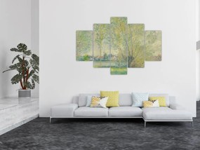 Obraz - Claude Monet, The Willows, reprodukcia (150x105 cm)