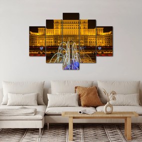 Obraz - Palác parlamentu, Bukurešť Rumunsko (150x105 cm)
