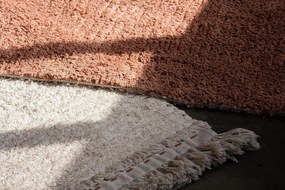 Obojstranný koberec dettuo 140 x 200 cm hnedý MUZZA