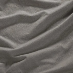 Napínacia plachta na posteľ jersey s elastanom antracitová sada 2 ks 90 x 200 cm