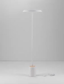 Moderná stojaca lampa Ophelia Biela