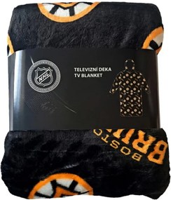 Mikinová televízna deka NHL Boston Bruins – veľ. M