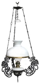 Floriánova huť Závesná petrolejová lampa 85 cm FL0031