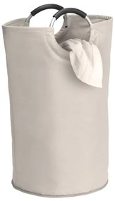 WENKO 3440001100 - Kôš na bielizeň STONE 38x72 cm béžová/strieborná/čierna