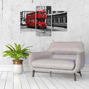 Obraz -Londýn s autobusom (90x60 cm)