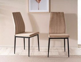 SI Stolička Atom Velvet béžová