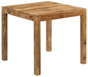 Jedálenský stôl masívne mangovníkové drevo 82x80x76 cm 246704