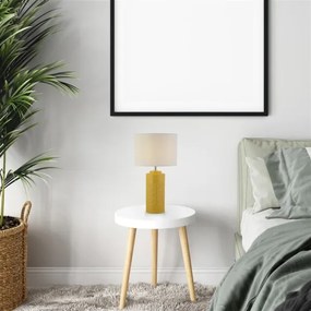 Searchlight EU60062OC - Stolná lampa CHARLESTON 1xE27/10W/230V keramika