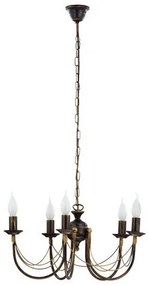 Nowodvorski závesný sviečkový luster ARES 205