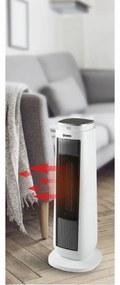 DOMO DO7347H stĺpový teplovzdušný ventilátor