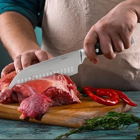 Orion Nôž kuchynský nerez/UH santoku MASTER,18,5 cm