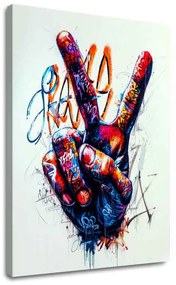 Obraz Peace Hand | Talianske plátno | different dimensions