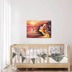Obraz - Spomienky na leto (70x50 cm)