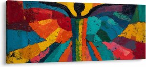 Obraz - Maľovaný anjel (120x50 cm)