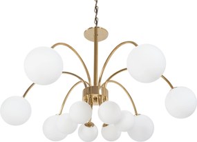 Toolight Toolight, stropné svietidlo 12xG9 APP962-12CP, zlatá lesklá, OSW-04048