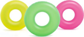 Plavecký kruh Neon, priemer 91 cm – 3 farby, INTEX 59262, zelený