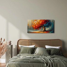 Obraz jesenný strom života v pohybe