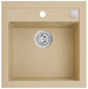 ALVEUS CZ FORMIC 20/55- béžová ( 520x510mm) + pop-up sifon F