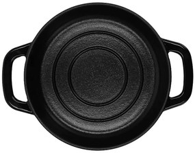 Silvercrest®  Liatinový hrniec/forma na chlieb Premium (okrúhly, čierna)  (100393138)