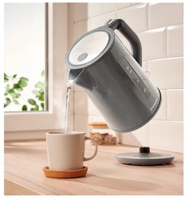 Silvercrest®  Rýchlovarná kanvica Swkc 3000 F4/Swkc 2200 F4/Sowkc 3000 F4 (sivá)  (100392998)