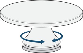 Otočný stojan na tortu