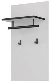 Vešiakový panel Crossroad H W03 (biela + čierna). Akcia -20%. Vlastná spoľahlivá doprava až k Vám domov. 1118183