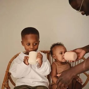 Mushie silikónový hrnček s náustkom - Tradewinds